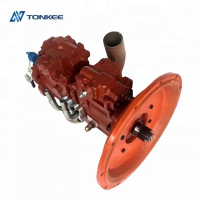 hydraulic main pump K3V63DT convert to JCB130 PSV2-55T PC100-3 PC100-5 PC120-3 PC120-5 HPV55 EX120-5 piston pump for Kawasaki